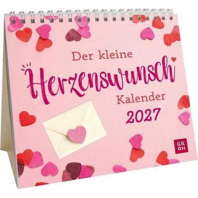 Mini-Kalender 2027: Der kleine Herzenswunschkalender