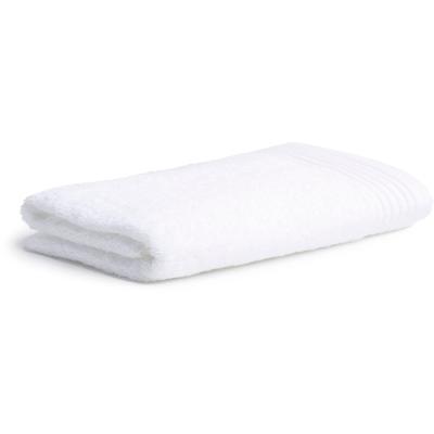 Badetuch MÖVE "Loft", weiß (snow), B:80cm L:150cm, Walkfrottier, Baumwolle, Handtücher, Badetuch, mit breiter Bordüre