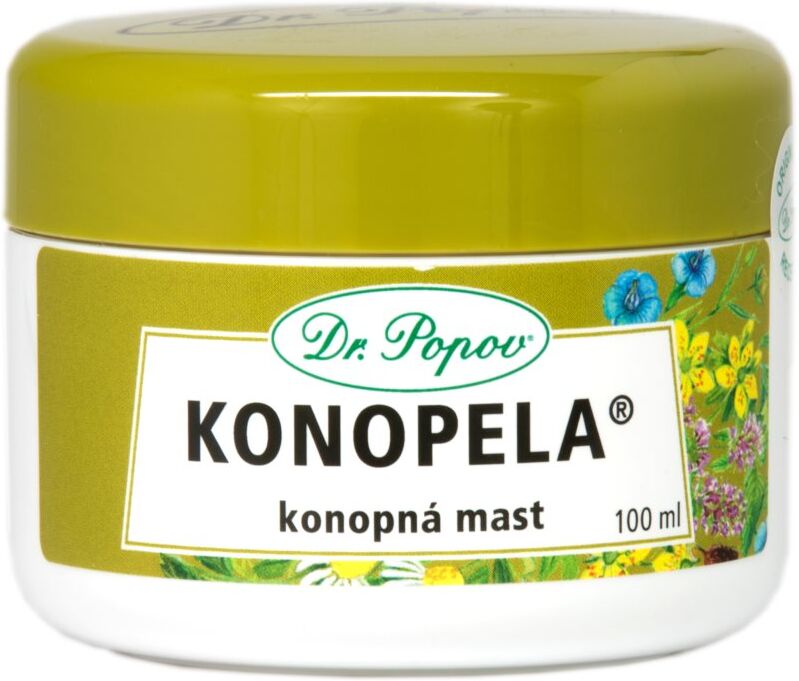 Dr. Popov Herbal ointments Konopela pommade de chanvre pour peaux sèches 100 ml