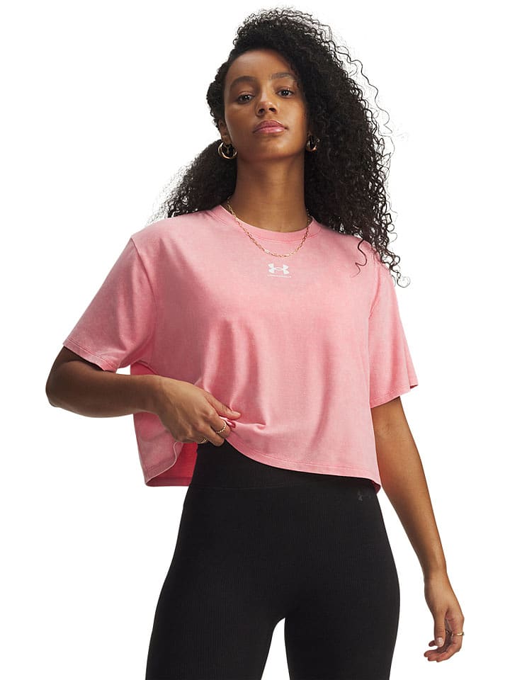 Under Armour Shirt in Rosa - M