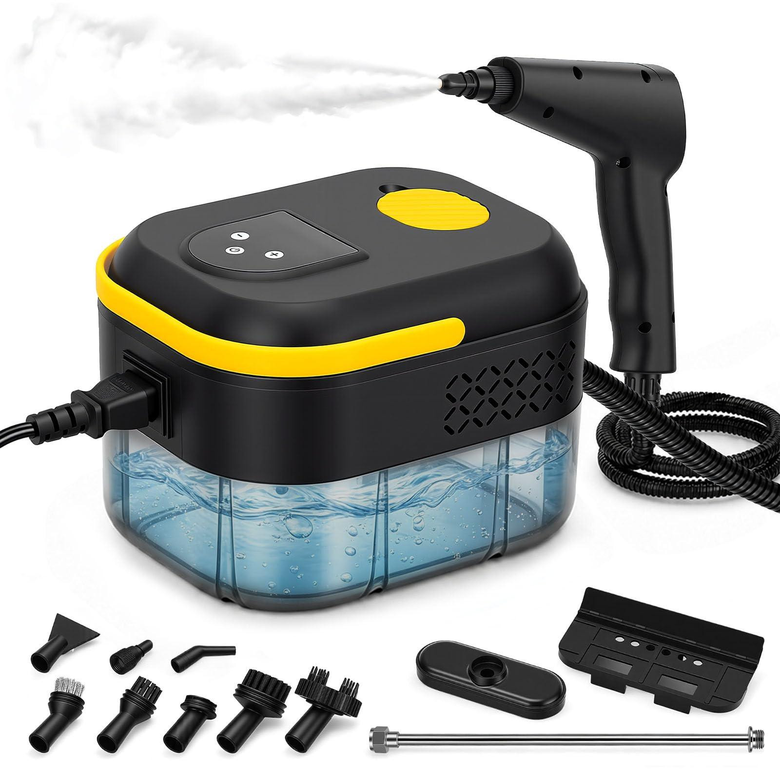 Dripio Stoomreiniger met 1500 W, 1,4 liter tank en 11 accessoires