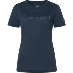 Super Natural, Damen, Funktionsshirt, Super.Natural Lines (S), Grau, Blau