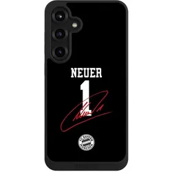 Nivocase Handyhülle für Samsung Galaxy S25+ Hülle NIVOpure Case Schwarz FC Bayern München FCB Manuel Neuer (Samsung Galaxy S25+), Smartphone Hülle, Schwarz