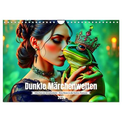 Dunkle Märchenwelten (Wandkalender 2026 DIN A4 quer), CALVENDO Monatskalender