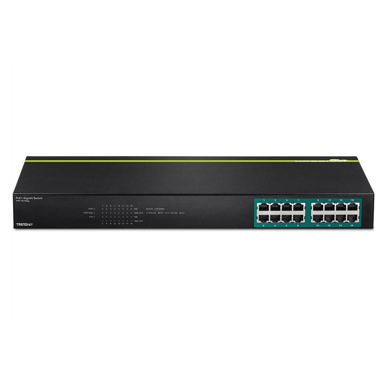 Trendnet Tpe-Tg160g (16 Ports) (TPE-TG160G)