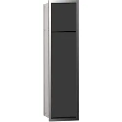 Emco Asis 150 Unterputz-WC-Modul 974027940 chrom/schwarz, 654 mm