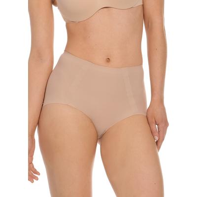 Shapingslip MAGIC BODYFASHION, Damen, Gr. S, beige (cappuccino), Obermaterial: 68% Polyamid, 32% Elasthan, Unterhosen, mittelhoher Schnitt, elastisch, weich, formend
