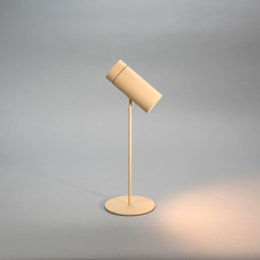 KonstSmide Oplaadbare tafellamp Multi zand bruin met magneet