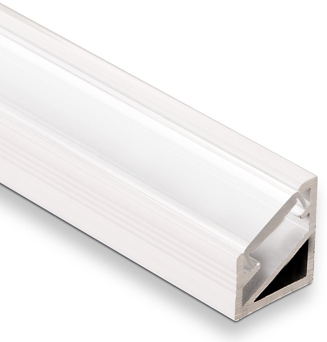SOTECH 10 x LED Hoekprofiel-66 wit/opaal 2m voor LED strips