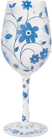 Lolita Chinoiserie Charm Wine Glass