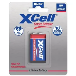 XCell X9V-B 9V-Block Batterie 1er Blister