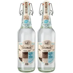 Sack ́s Destille Kulmgin 40 % vol 0,5 Liter, 2er Pack