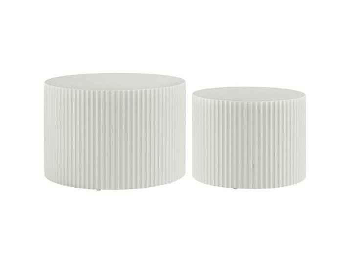 Salontisch Habit natur/weiss Holzwerkstoff B 60 T 60 cm