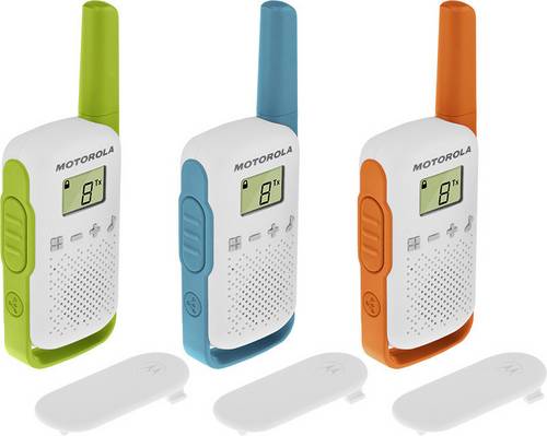 Motorola Solutions TALKABOUT T42 Triple PMR-Handfunkgerät 3er Set