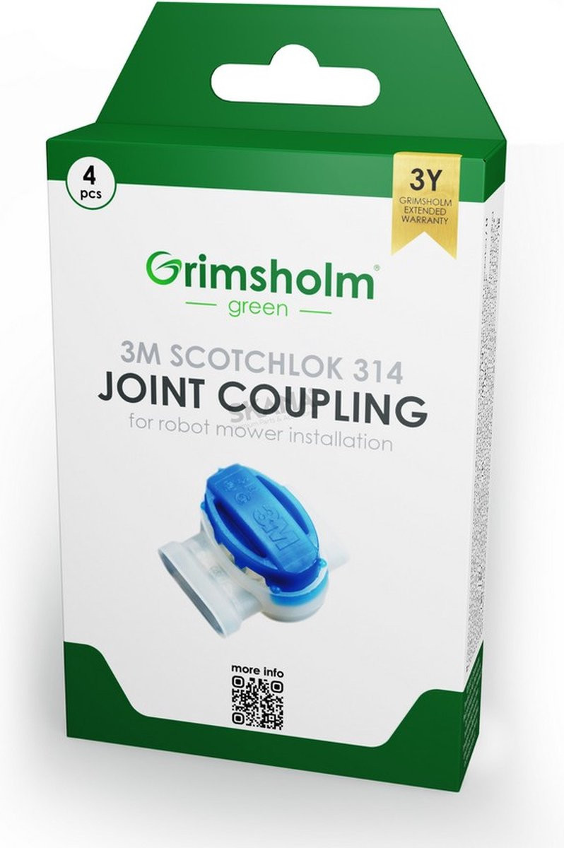 Scotchlok Type 314 Grimsholm - 4 zelfstrippende kabelconnectoren 3M