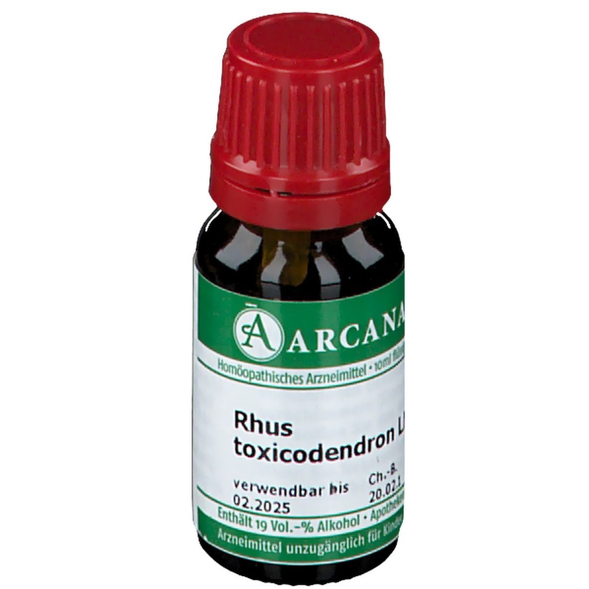 Rhus Toxicodendron LM 12 Dilution 10 ml