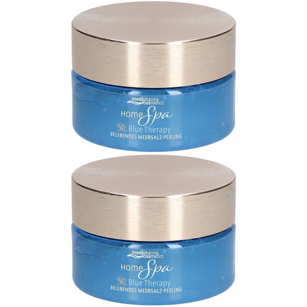 Home SPA Blue Therapy Meersalz-Peeling 2x 2x250 g Körperpflege