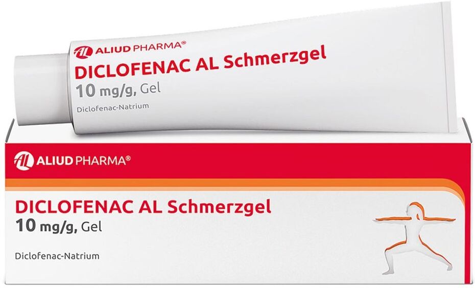 AL Aliud Pharma Diclofenac AL Schmerzgel 10 mg / g für akute Muskelschmerzen