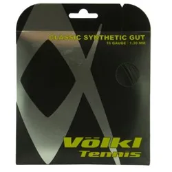 Tennissaite - Völkl - Classic Synthetic Gut - Black - 12 m