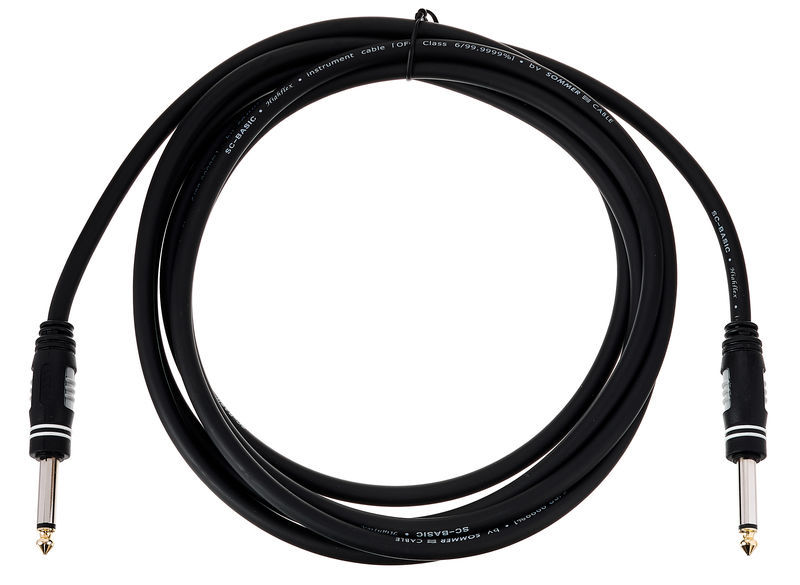 Sommer Cable Basic HBA-6M 3,0m nero