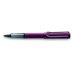 LAMY Tintenroller AL-star, schwarz, 0.3 mm, black-purple