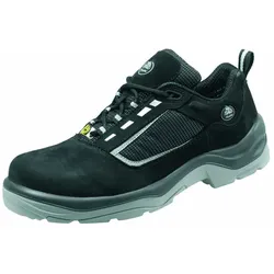 BATA Sicherheitsschuhe S2 SAXA ESD Gr. 46 XW Nubukleder schwarz/grau