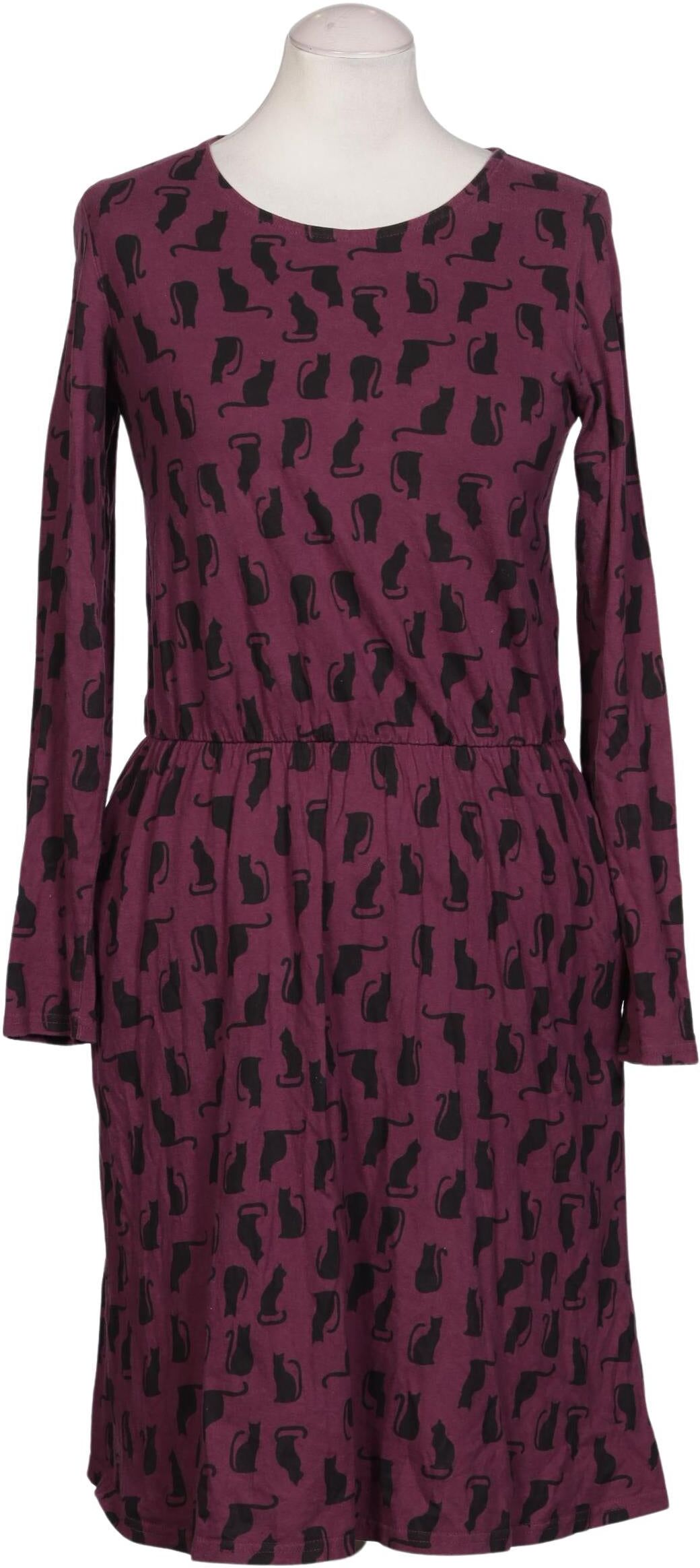 People Tree Damen Kleid, Lila, Gr. S (UK 8), Baumwolle - Second Hand
