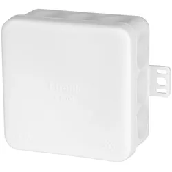 f-tronic 7340158 FR Abzweigkasten E1200ws, 80x80x37mm, IP55, ws/ws, mit Durchstoßmembran  - 10 Stück