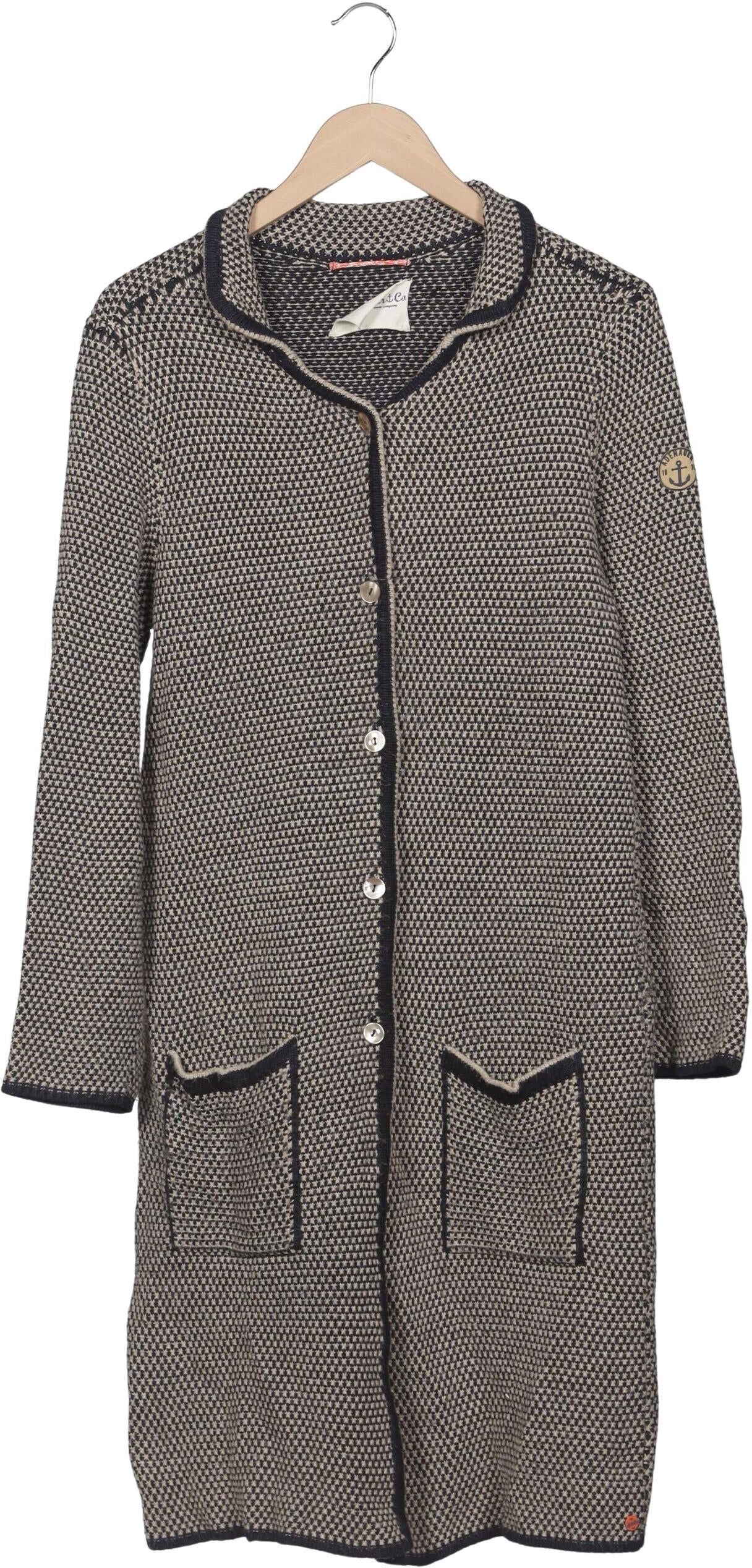 Adenauer & Co Damen Strickjacke, Mehrfarbig, Gr. L, Wolle / Synthetik / Viskose - Second Hand