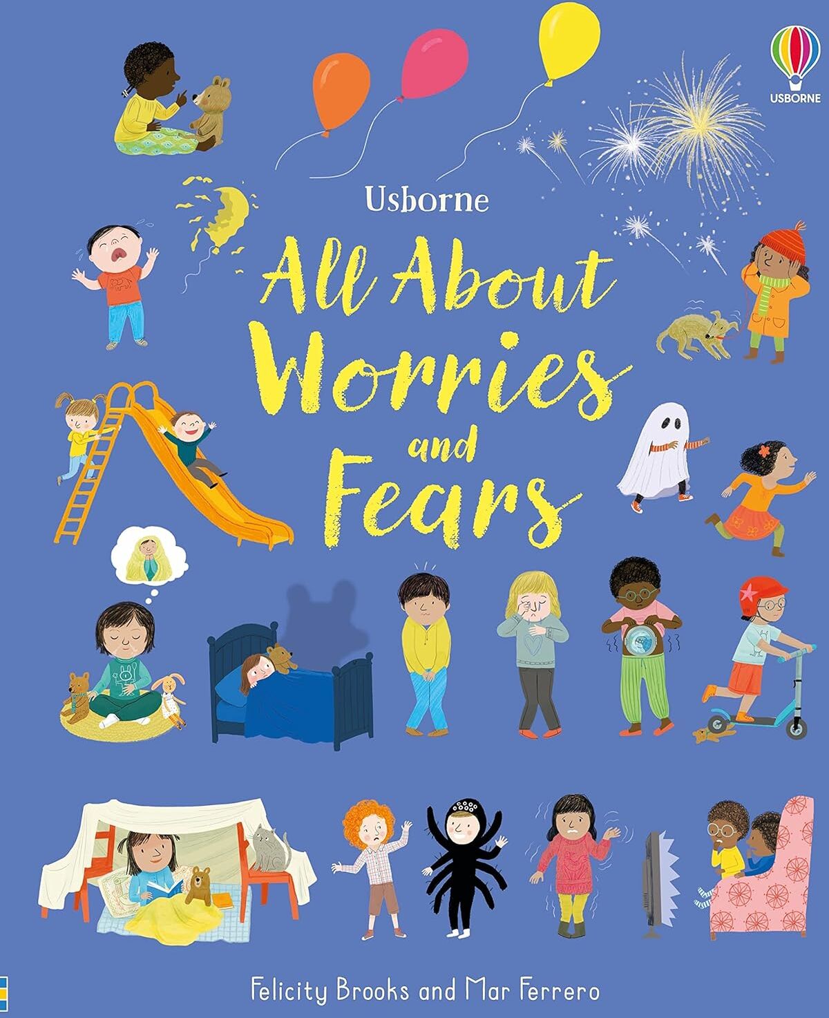 Usborne All About Feelings 5 Book Set by Felicity Brooks - Hardback - Ages 3-6 - Emotions, Families, Diversity & Friendship Collection