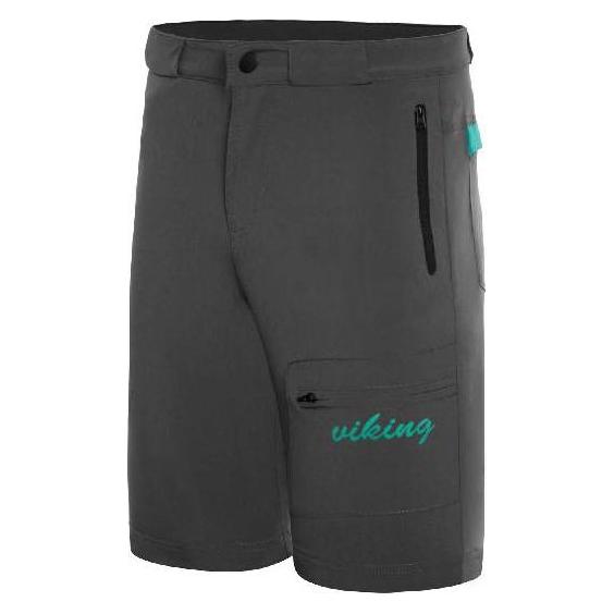 Vikingsports Kurze Hose Damen - Outdoor Short für Trekking, Radfahren, Wandern - schnelltrocknend und elas (S) (23488623)