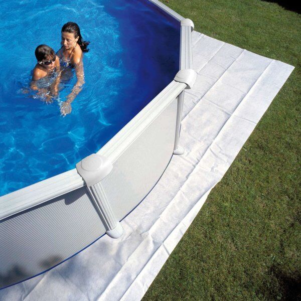Swim & Fun Poolunderlag, Filt, Ø350 X 370 Cm