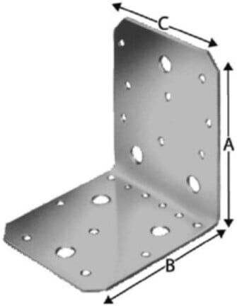 Winkelverbinder AB AB105 103x103x90mm Ép.3mm ; SIMPSON Strong-Tie (AB105)