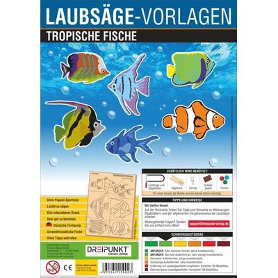 Laubsägevorlage Tropische Fische, Nonbook von , Schulze Media