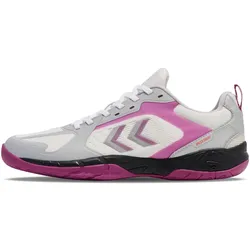 hummel Speed Court Hallenschuhe 9380 - bright white/cattleya orchid 46.5