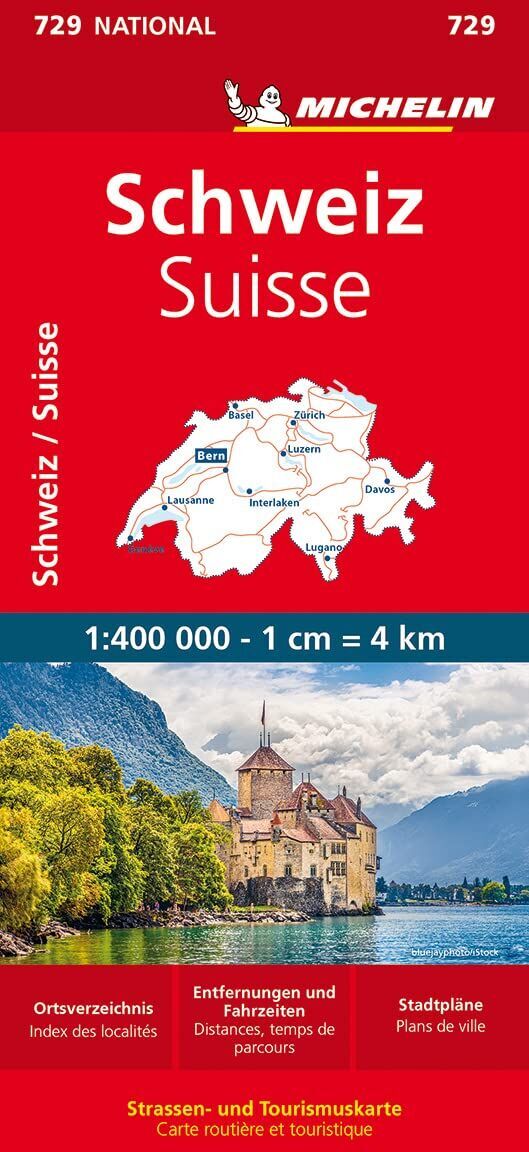 Michelin Schweiz 1:400 000 - Preis vom 02.10.2026 23:42:20 h