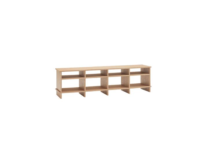 Design Lowboard & Regal „Inari“ 180 x 50 cm Eiche Teulat