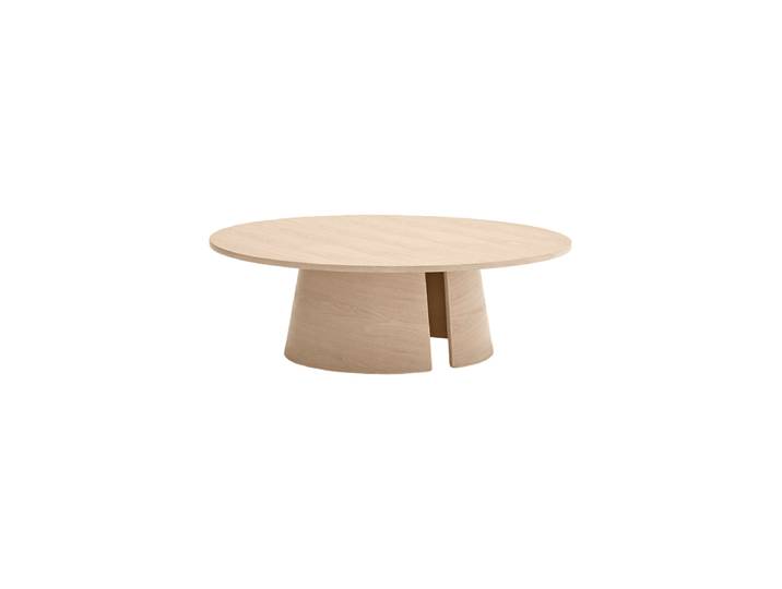 Design Couchtisch „Cep“ Ø 110 cm Esche Schwarz Teulat