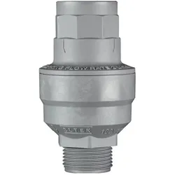 WPRO Mechanischer Aqua-Stopp Grau, Zubehör Waschen + Trocknen, Grau