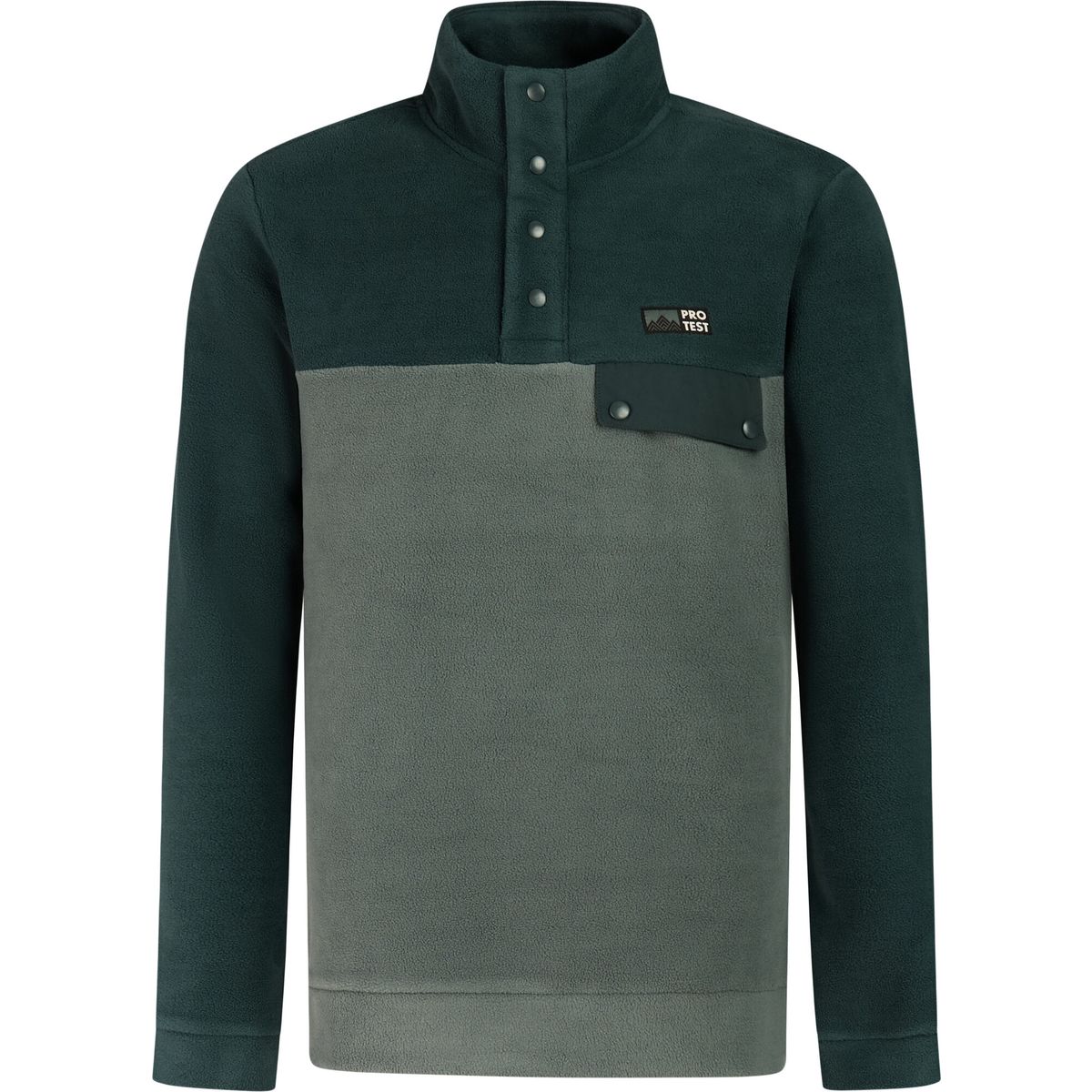 Protest Prtwigland Outdoor 1/4 Button top evergreen (251) XXL 31762000-251-XXL