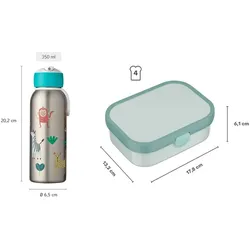 Mepal Campus Lunchset mit Thermoflasche, Lunchbox, Pink