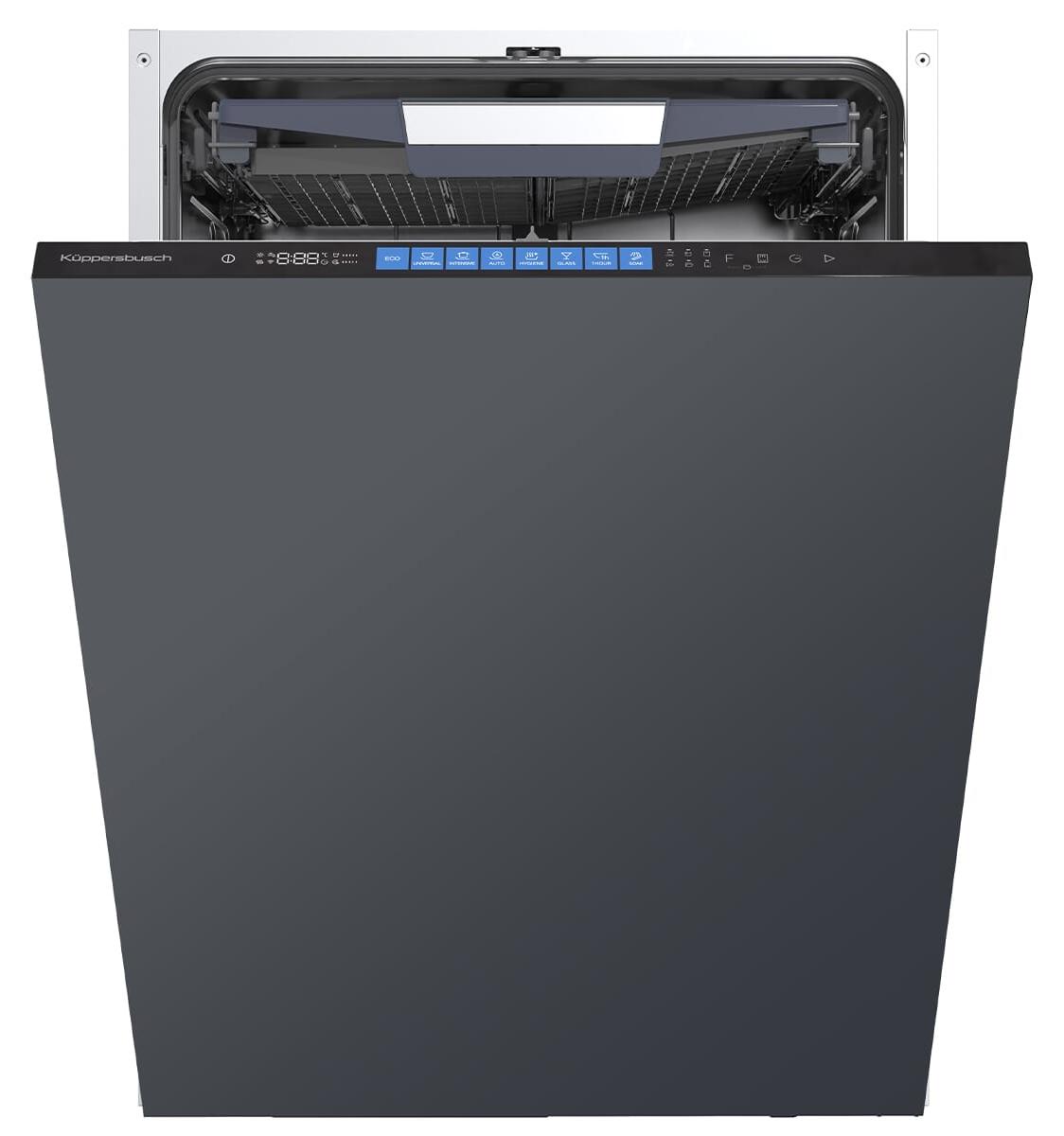 Küppersbusch G6564.0v, Voll integriert, Standardgröße (60 cm), Schwarz, Berührung, LED, 2 Korb/Körbe