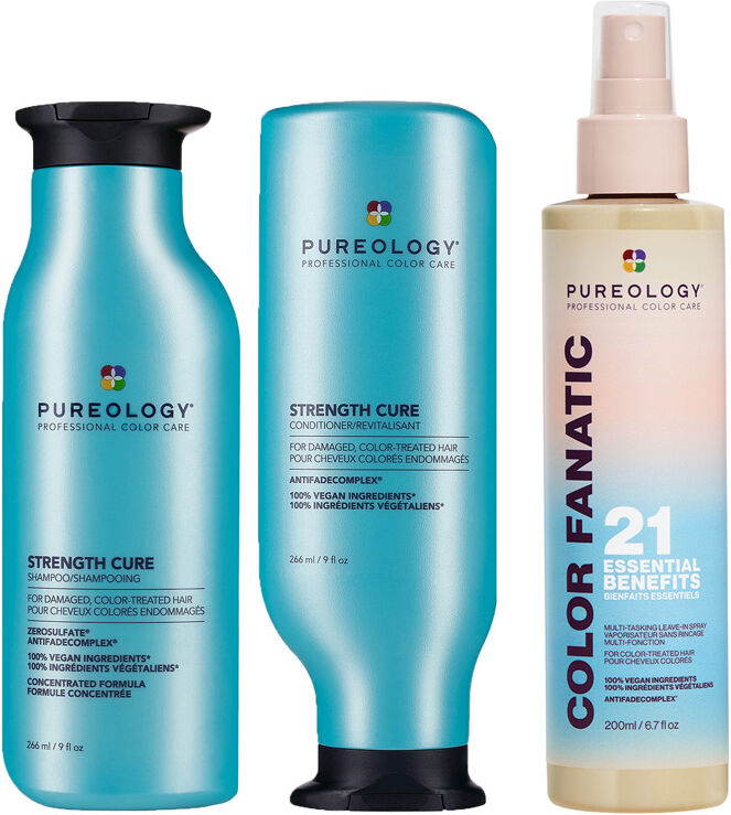Pureology Strength Cure Shampoo 266ml, Strength Cure Conditioner 266ml