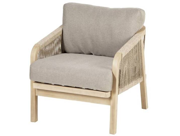 Fauteuil de salon de jardin  Papouasie  en acacia - Hespéride