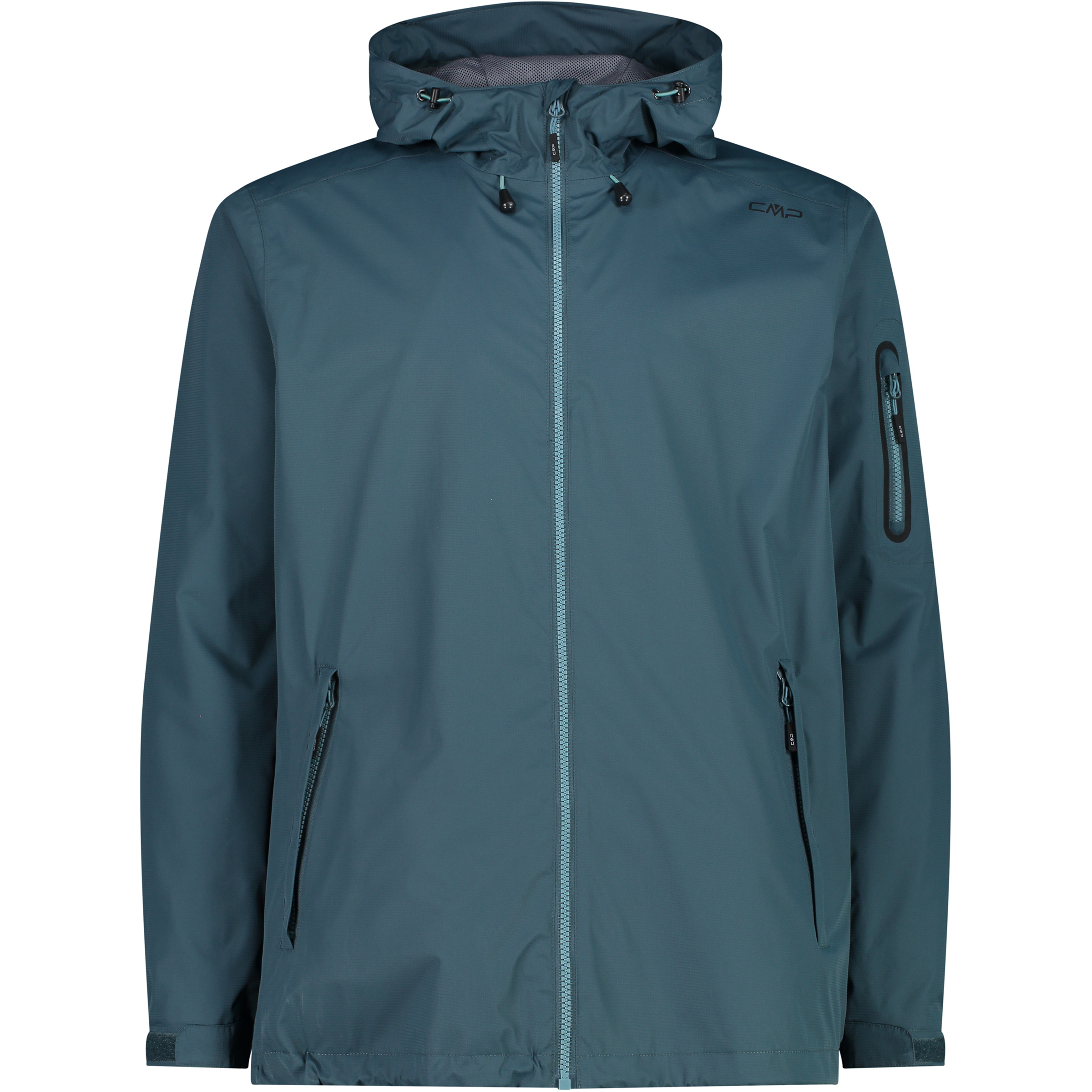 CMP Herren Regenjacke blau Größe 5XL Trekking Klein verpackbar Wasserabweisend