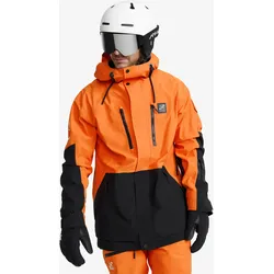 AccXel 2L Ski Jacket Herren Persimmon Orange/Black, Größe:L - Jacken > Regen- & Hardshelljacken - Orange