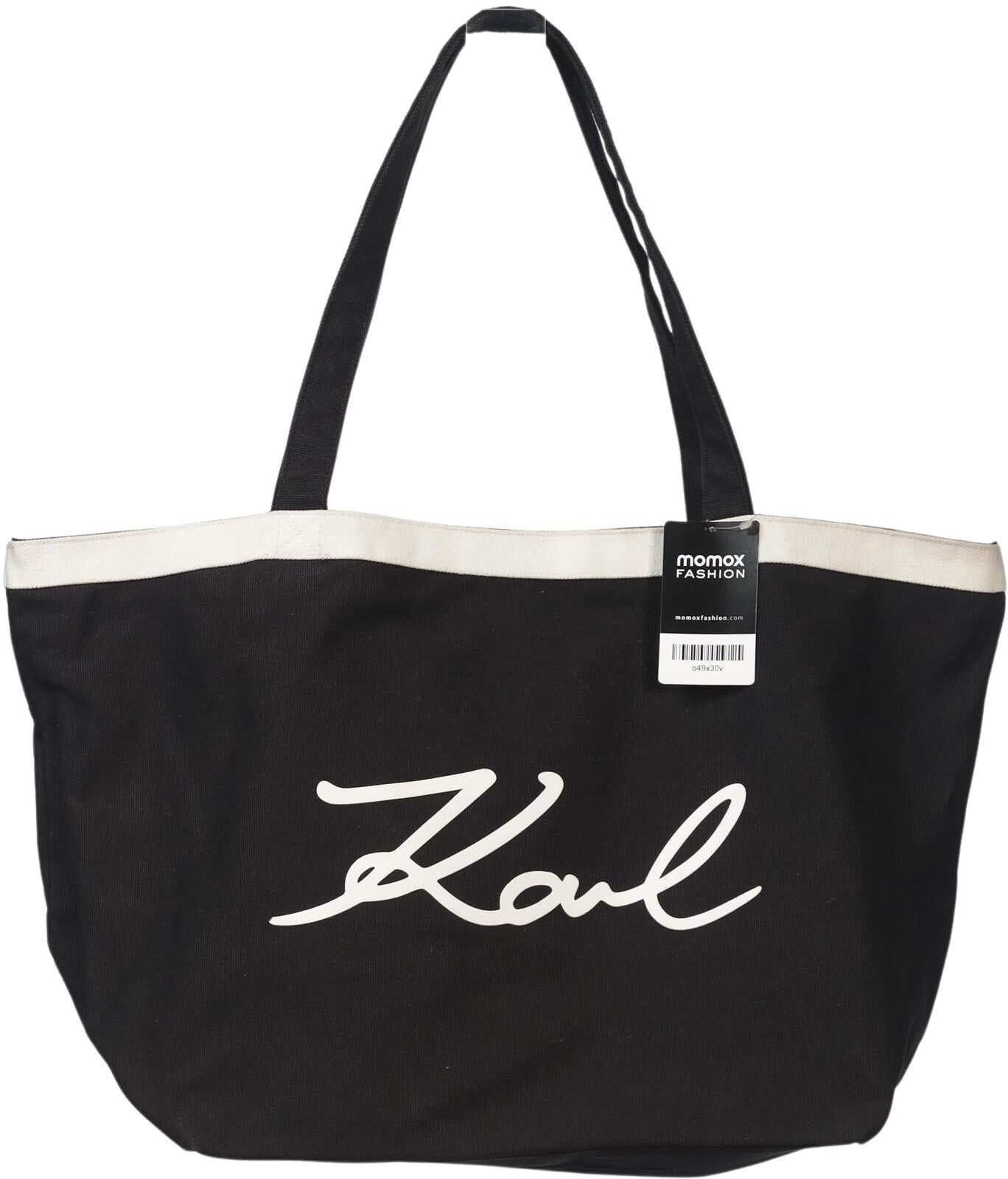 Karl by Karl Lagerfeld Damen Handtasche gross, Mehrfarbig, Baumwolle - Second Hand