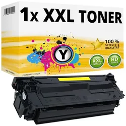 Druckfuxx, Toner, 1x TonerN für HP 508X für LaserJetM552 M553 M577 Gelb
