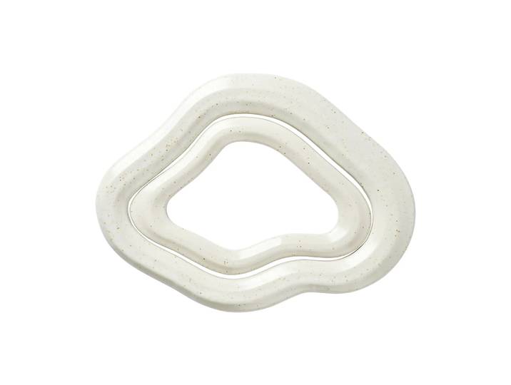 Broste Copenhagen Sous-plat Nordic Vanilla 19x25 cm