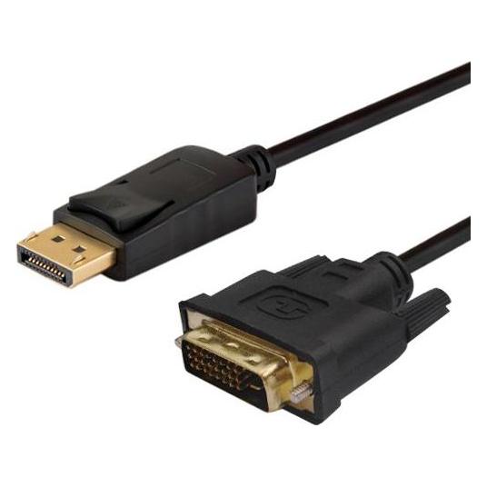 Savio CL-106 Videokabel-Adapter DisplayPort DVI (1.80 m) (CL-106)